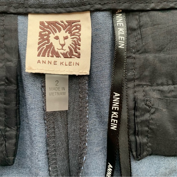 Anne Klein Dark Gray Work Slacks Dress Pants size 2 - Picture 6 of 11